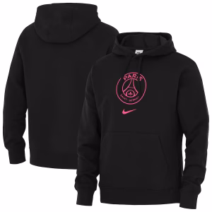 PSG Nike Summer 2025 Logo Hoodie - Black
