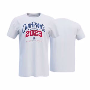 Paris Saint-Germain Champions 2023 T-Shirt - White
