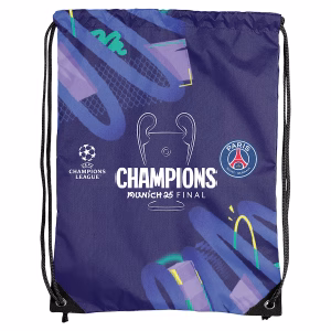 PSG UCL Champions 2025 Printed Gym Sack